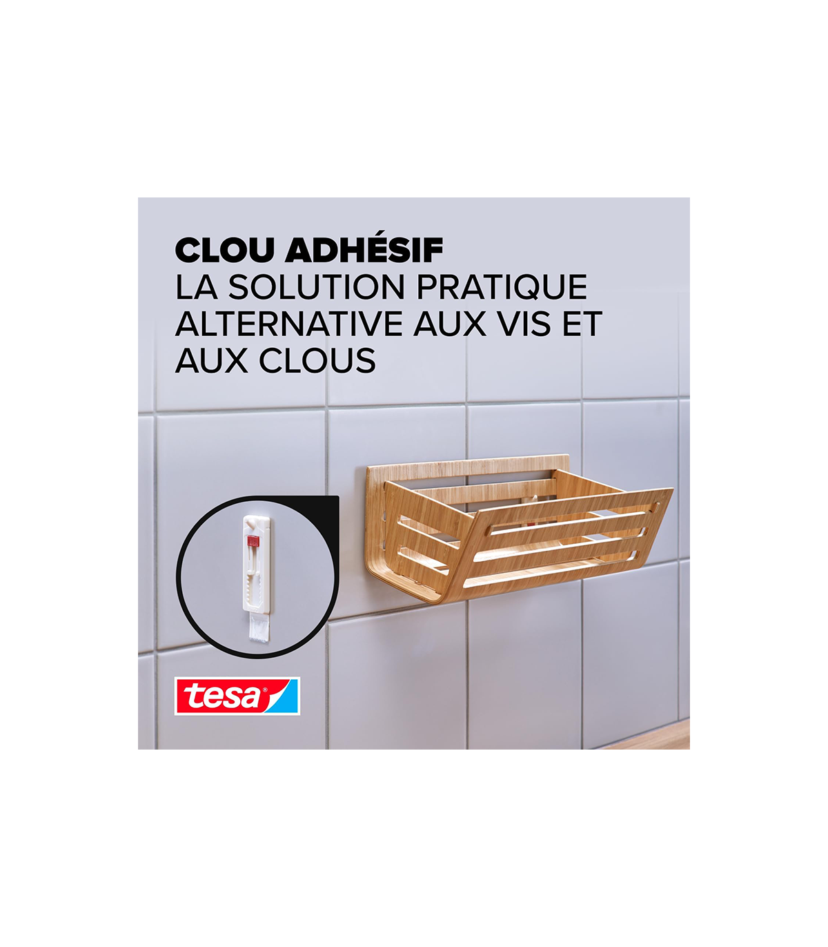 Clou adhésif pour carrelage et métal 3kg TESA