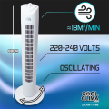 Ventilateur colonne 45W 80 cm COOL CLIMA