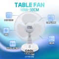 Ventilateur de table 40W 30cm 3vitesses COOL CLIMA