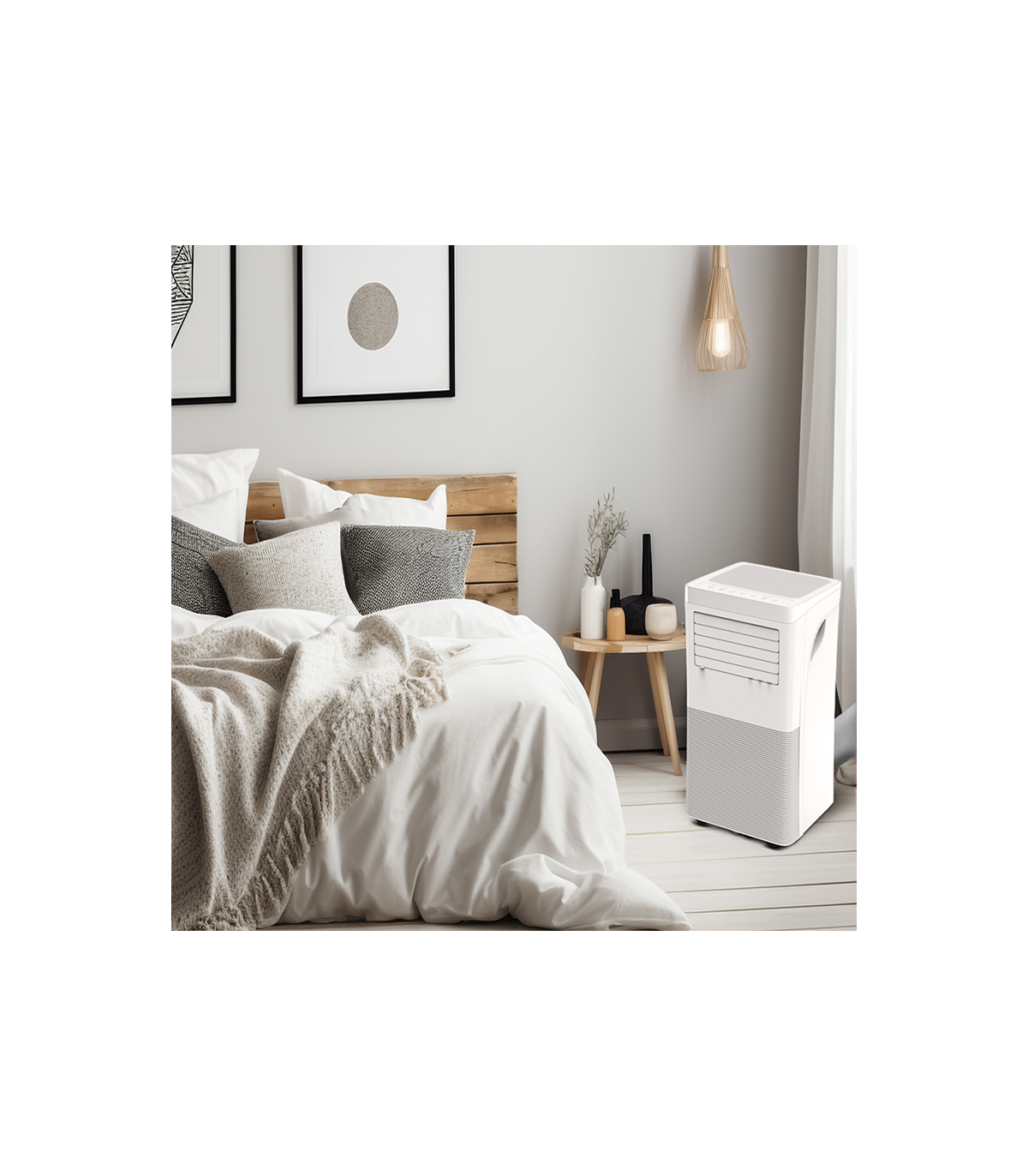 Climatiseur mobile réversible chaud/froid 9000BTU 2.9KW COOL CLIMA