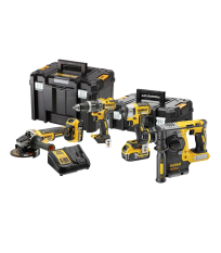 Pack 4 outils 18V DCK422P2T (DCH273 + DCF887 + DCG405+ DCD796) DEWALT