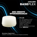 Maillet BASEPLEX nylon / acétate de cellulose Ø30mm HALDER