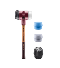 Kit de demarrage maillet SIMPLEX Ø80mm caoutchouc chargé avec pied / superplastique / TPE souple / moyen HALDER