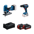 Pack 2 outils 18V Scie sauteuse GST 18V-125 S + Perceuse-visseuse GSR 18V-55 BOSCH