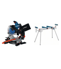 Scie à onglet Ø305 mm EXPERT EXCM341-305GD + Piétement GTA 2600 BOSCH