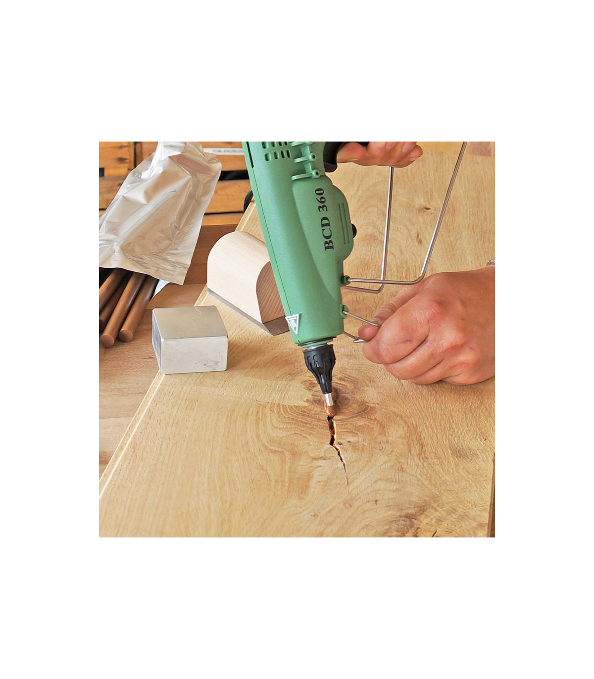 Kit de réparation bois BCD 360 Pro WOOD REPAIR