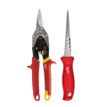 Pack ciseau aviation coupe droite + couteau à guichet MILWAUKEE