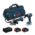 Pack 2 outils 18V Perceuse-visseuse GSR 18V-65 + Meuleuse Ø125 mm GWS 18V-8 BOSCH