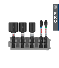 Coffret de 5 embouts et douilles PRO Impact BOSCH