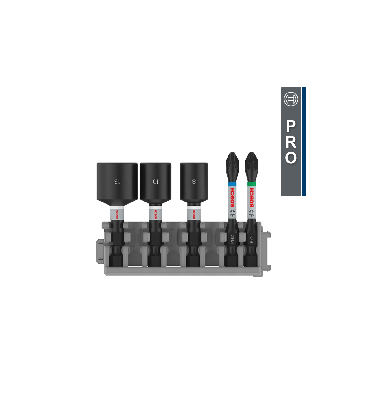 Coffret de 5 embouts et douilles PRO Impact BOSCH