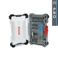 Coffret mixte de 20 embouts de vissage + Porte-embout + Foret BOSCH