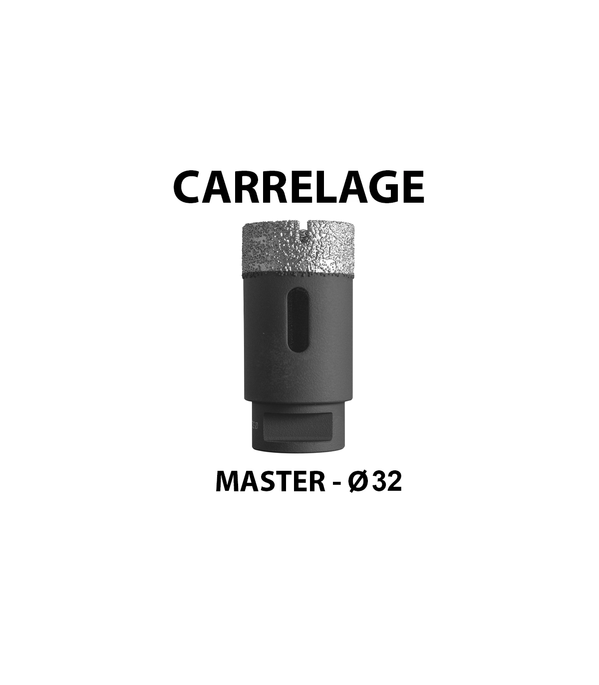 Foret diamant Ø32 MASTER CARRELAGE LU45 M14 SAMEDIA