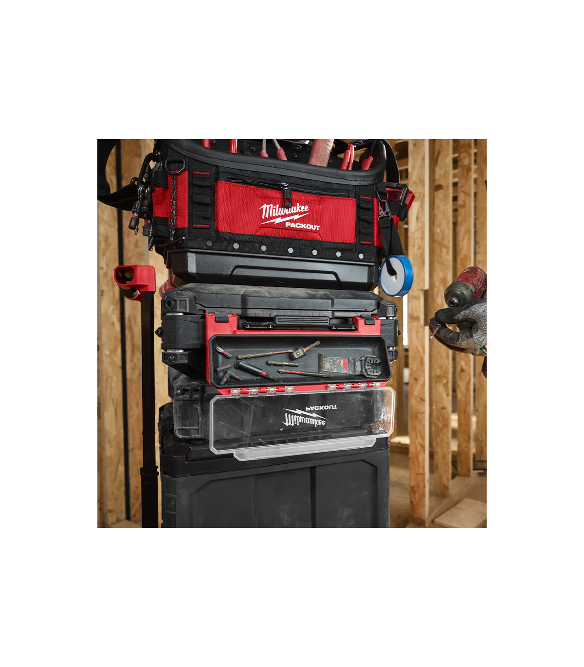 Grand bac latéral magnétique Packout MILWAUKEE