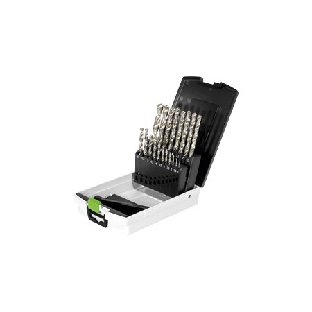 Coffret pour forets HSS D 1-10 Sort/19x FESTOOL