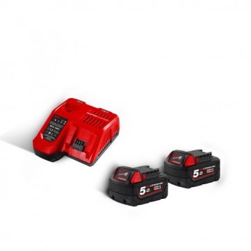 Pack batterie + chargeur Milwaukee  - électroportatif